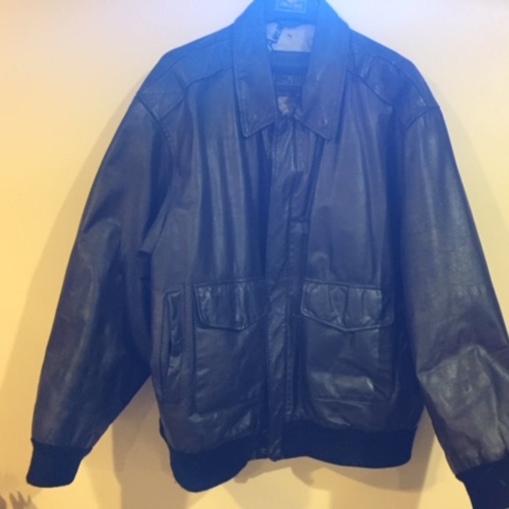 Type A-2 Brown Leather Jacket USAAF men's 2XL